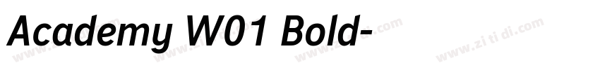 Academy W01 Bold字体转换 Academy W01 Bold字体转换